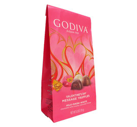 Godiva Truffle Trio Bag from Lagana Florist in Middletown, CT