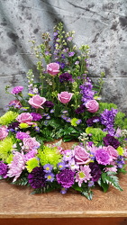 Funeral Urn Wreath from Lagana Florist in Middletown, CT