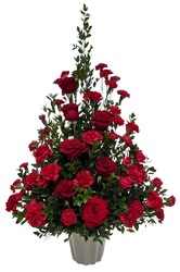 Scarlet Sympathy from Lagana Florist in Middletown, CT