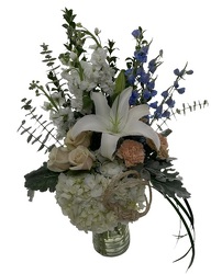 Sea Side Vase Arrangement from Lagana Florist in Middletown, CT