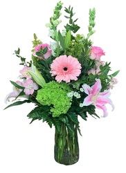 Pink Breeze from Lagana Florist in Middletown, CT