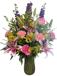Stargazer Bouquet from Lagana Florist in Middletown, CT