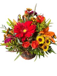 Fall Bounty Basket from Lagana Florist in Middletown, CT