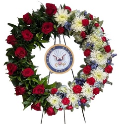 Veterans Wreath from Lagana Florist in Middletown, CT