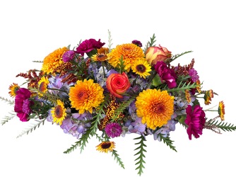 Autumn Amethyst Centerpiece from Lagana Florist in Middletown, CT