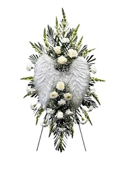 Divine Angel Standing Spray from Lagana Florist in Middletown, CT