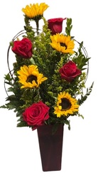 Sunny Roses from Lagana Florist in Middletown, CT
