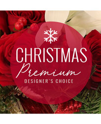 Designers Choice Premium Christmas Arrangement from Lagana Florist in Middletown, CT