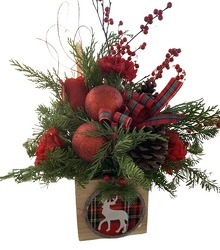 A Rustic Christmas  from Lagana Florist in Middletown, CT