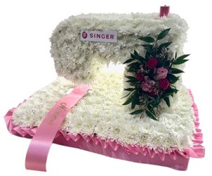 Sewing Machine Tribute from Lagana Florist in Middletown, CT